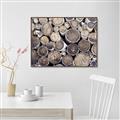 Picture of Stacked Logs _GroupedProduct_Rectangle_Landscape_Photography _GroupedProduct_Rectangle_Landscape_Canvas_Framed_