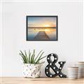 Picture of Sunrise Dock _GroupedProduct_Rectangle_Landscape_Photography _GroupedProduct_Rectangle_Landscape_Canvas_Framed_