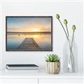 Picture of Sunrise Dock _GroupedProduct_Rectangle_Landscape_Photography _GroupedProduct_Rectangle_Landscape_Canvas_Framed_
