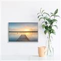 Picture of Sunrise Dock _GroupedProduct_Rectangle_Landscape_Photography _GroupedProduct_Rectangle_Landscape_Canvas_Framed_