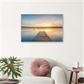 Picture of Sunrise Dock _GroupedProduct_Rectangle_Landscape_Photography _GroupedProduct_Rectangle_Landscape_Canvas_Framed_