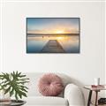 Picture of Sunrise Dock _GroupedProduct_Rectangle_Landscape_Photography _GroupedProduct_Rectangle_Landscape_Canvas_Framed_