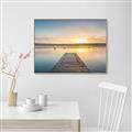 Picture of Sunrise Dock _GroupedProduct_Rectangle_Landscape_Photography _GroupedProduct_Rectangle_Landscape_Canvas_Framed_