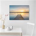 Picture of Sunrise Dock _GroupedProduct_Rectangle_Landscape_Photography _GroupedProduct_Rectangle_Landscape_Canvas_Framed_