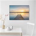 Picture of Sunrise Dock _GroupedProduct_Rectangle_Landscape_Photography _GroupedProduct_Rectangle_Landscape_Canvas_Framed_