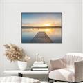 Picture of Sunrise Dock _GroupedProduct_Rectangle_Landscape_Photography _GroupedProduct_Rectangle_Landscape_Canvas_Framed_