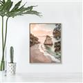 Picture of Sunset Beach II _GroupedProduct_Rectangle_Portrait_Photography _GroupedProduct_Rectangle_Portrait_Canvas_Framed_