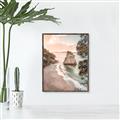 Picture of Sunset Beach II _GroupedProduct_Rectangle_Portrait_Photography _GroupedProduct_Rectangle_Portrait_Canvas_Framed_