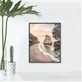 Picture of Sunset Beach II _GroupedProduct_Rectangle_Portrait_Photography _GroupedProduct_Rectangle_Portrait_Canvas_Framed_