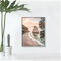 Picture of Sunset Beach II _GroupedProduct_Rectangle_Portrait_Photography _GroupedProduct_Rectangle_Portrait_Canvas_Framed_