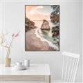 Picture of Sunset Beach II _GroupedProduct_Rectangle_Portrait_Photography _GroupedProduct_Rectangle_Portrait_Canvas_Framed_