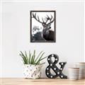 Picture of The Winter Deer _GroupedProduct_Rectangle_Portrait_Photography _GroupedProduct_Rectangle_Portrait_Canvas_Framed_