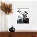 Picture of The Winter Deer _GroupedProduct_Rectangle_Portrait_Photography _GroupedProduct_Rectangle_Portrait_Canvas_Framed_