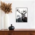 Picture of The Winter Deer _GroupedProduct_Rectangle_Portrait_Photography _GroupedProduct_Rectangle_Portrait_Canvas_Framed_