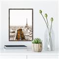 Picture of Touch of Mustard in Paris _GroupedProduct_Rectangle_Portrait_Photography _GroupedProduct_Rectangle_Portrait_Canvas_Framed_