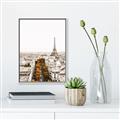 Picture of Touch of Mustard in Paris _GroupedProduct_Rectangle_Portrait_Photography _GroupedProduct_Rectangle_Portrait_Canvas_Framed_