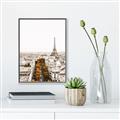 Picture of Touch of Mustard in Paris _GroupedProduct_Rectangle_Portrait_Photography _GroupedProduct_Rectangle_Portrait_Canvas_Framed_