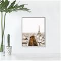 Picture of Touch of Mustard in Paris _GroupedProduct_Rectangle_Portrait_Photography _GroupedProduct_Rectangle_Portrait_Canvas_Framed_