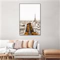 Picture of Touch of Mustard in Paris _GroupedProduct_Rectangle_Portrait_Photography _GroupedProduct_Rectangle_Portrait_Canvas_Framed_