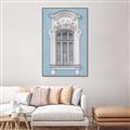 Picture of Vintage Window  _GroupedProduct_Rectangle_Portrait_Photography _GroupedProduct_Rectangle_Portrait_Canvas_Framed_