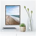 Picture of Walking the Shoreline  _GroupedProduct_Rectangle_Portrait_Photography _GroupedProduct_Rectangle_Portrait_Canvas_Framed_