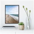 Picture of Walking the Shoreline  _GroupedProduct_Rectangle_Portrait_Photography _GroupedProduct_Rectangle_Portrait_Canvas_Framed_