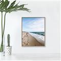 Picture of Walking the Shoreline  _GroupedProduct_Rectangle_Portrait_Photography _GroupedProduct_Rectangle_Portrait_Canvas_Framed_
