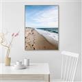 Picture of Walking the Shoreline  _GroupedProduct_Rectangle_Portrait_Photography _GroupedProduct_Rectangle_Portrait_Canvas_Framed_