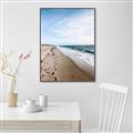 Picture of Walking the Shoreline  _GroupedProduct_Rectangle_Portrait_Photography _GroupedProduct_Rectangle_Portrait_Canvas_Framed_