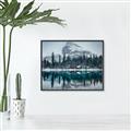 Picture of Winter Cabin _GroupedProduct_Rectangle_Landscape_Photography _GroupedProduct_Rectangle_Landscape_Canvas_Framed_