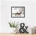 Picture of Winter Deers _GroupedProduct_Rectangle_Landscape_Photography _GroupedProduct_Rectangle_Landscape_Canvas_Framed_