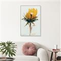 Picture of Yellow Bloom _GroupedProduct_Rectangle_Portrait_Photography _GroupedProduct_Rectangle_Portrait_Canvas_Framed_