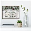 Picture of Dreaming of a White Christmas  _GroupedProduct_Rectangle_Landscape_Canvas_Framed_