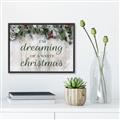 Picture of Dreaming of a White Christmas  _GroupedProduct_Rectangle_Landscape_Canvas_Framed_