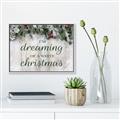 Picture of Dreaming of a White Christmas  _GroupedProduct_Rectangle_Landscape_Canvas_Framed_