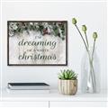 Picture of Dreaming of a White Christmas  _GroupedProduct_Rectangle_Landscape_Canvas_Framed_