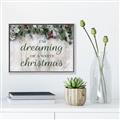 Picture of Dreaming of a White Christmas  _GroupedProduct_Rectangle_Landscape_Canvas_Framed_