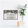 Picture of Dreaming of a White Christmas  _GroupedProduct_Rectangle_Landscape_Canvas_Framed_
