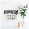 Picture of Dreaming of a White Christmas  _GroupedProduct_Rectangle_Landscape_Canvas_Framed_