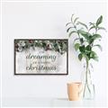 Picture of Dreaming of a White Christmas  _GroupedProduct_Rectangle_Landscape_Canvas_Framed_