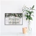 Picture of Dreaming of a White Christmas  _GroupedProduct_Rectangle_Landscape_Canvas_Framed_