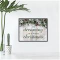 Picture of Dreaming of a White Christmas  _GroupedProduct_Rectangle_Landscape_Canvas_Framed_