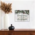 Picture of Dreaming of a White Christmas  _GroupedProduct_Rectangle_Landscape_Canvas_Framed_
