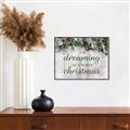 Picture of Dreaming of a White Christmas  _GroupedProduct_Rectangle_Landscape_Canvas_Framed_