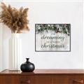 Picture of Dreaming of a White Christmas  _GroupedProduct_Rectangle_Landscape_Canvas_Framed_