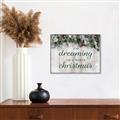 Picture of Dreaming of a White Christmas  _GroupedProduct_Rectangle_Landscape_Canvas_Framed_