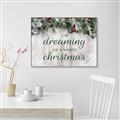 Picture of Dreaming of a White Christmas  _GroupedProduct_Rectangle_Landscape_Canvas_Framed_