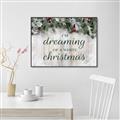 Picture of Dreaming of a White Christmas  _GroupedProduct_Rectangle_Landscape_Canvas_Framed_