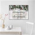 Picture of Dreaming of a White Christmas  _GroupedProduct_Rectangle_Landscape_Canvas_Framed_