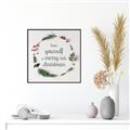 Picture of Merry Little Christmas _GroupedProduct_Square_Canvas_Framed_